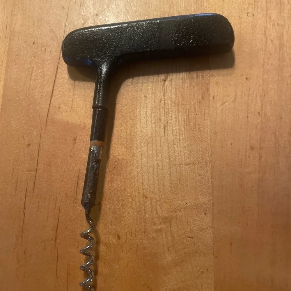 Putter Corkscrew black great gift for a golfer
